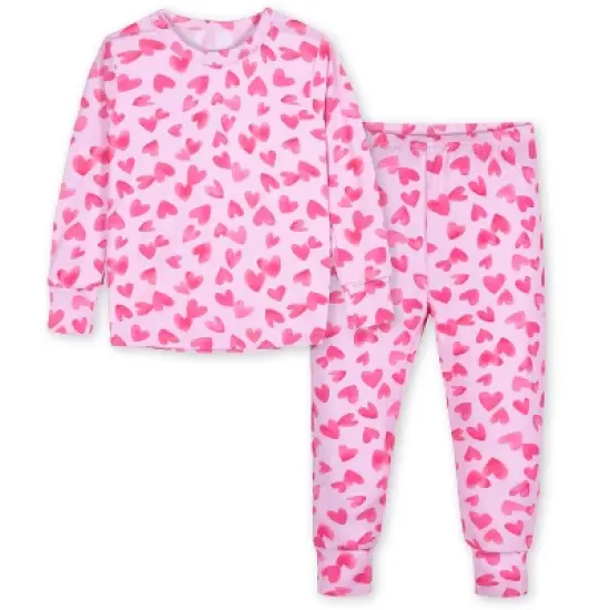 Gerber Infant & Toddler Girls' Buttery Soft Snug Fit Pajama Set image {4}