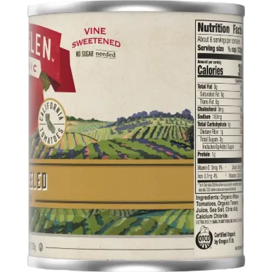 Muir Glen Whole Peeled Tomatoes 28oz image {5}