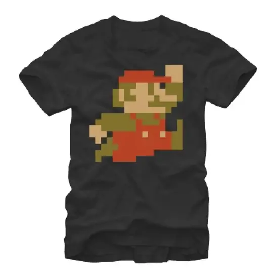 Men's Nintendo Small Mario T-Shirt image {3}