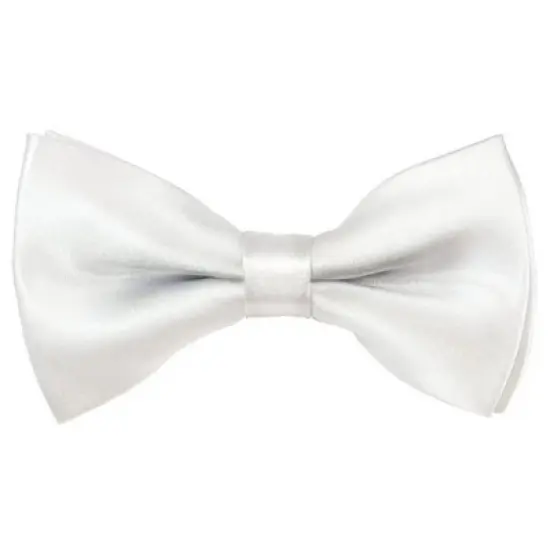 Men's Solid Color 2.5 W And 4.5 L Inch Pre-Tied adjustable Bow Ties image {14}