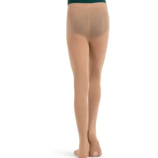 Capezio Ultra Soft Transition Tight with Back Seam - Girls image {4}