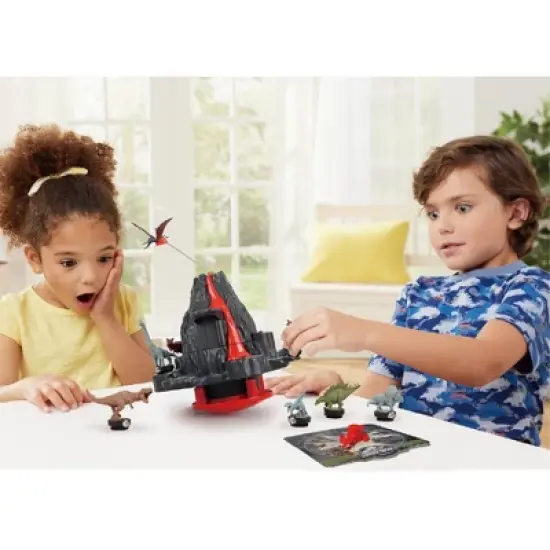 Epoch Everlasting Play Jurassic World Shaky Volcano Board Game: Educational Creative Thinking for 1-4 Players image {2}