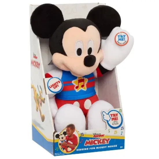Disney Junior Singing Fun Mickey Mouse Plush image {1}