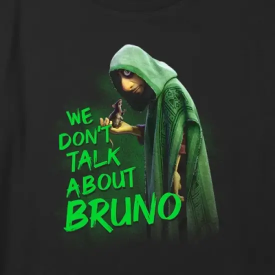 Girl's Encanto We Don't Talk About Bruno Portrait Crop Top T-Shirt image {1}