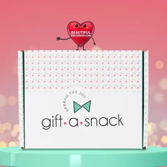 Gift A Snack Snack Box Variety Pack Care Package (40 Count) Labour Day Game Day Snacks, Birthday Sweet Treats Gift Basket, Candies Chips Crackers Bars image {4}