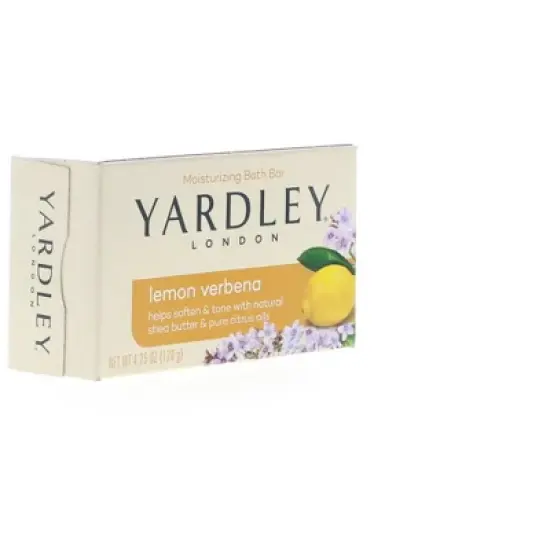 Yardley Lemon Verbena Bath Bar, 4.25 oz image {1}