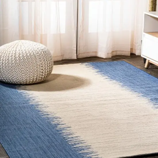 Tavira Modern Strie' Indoor/Outdoor Runner Rug - JONATHAN Y image {2}