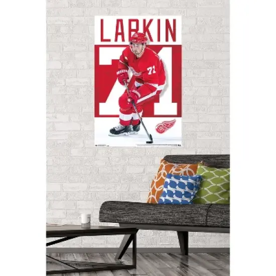 Trends International NHL Detroit Red Wings - Dylan Larkin Unframed Wall Poster Prints image {1}