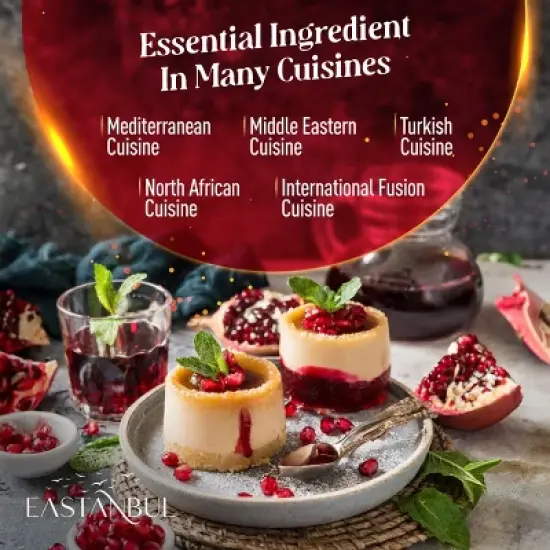 Eastanbul Pomegranate Molasses, Nar Eksisi, Sweet and Sour Sauce, 12.35oz image {6}