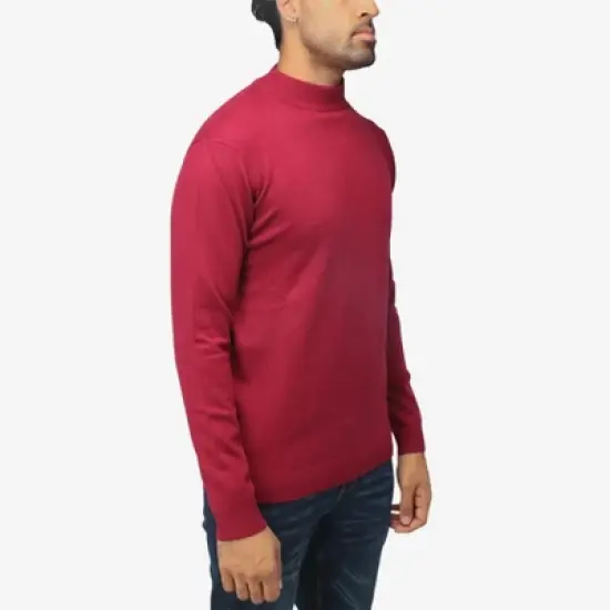 X RAY Men's Soft Slim Fit Turtleneck, Mock Neck Pullover Sweaters for Men(Big & Tall Available) image {2}