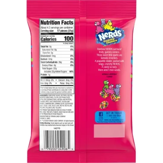 Nerds Candy Gummy Clusters - 5oz image {9}
