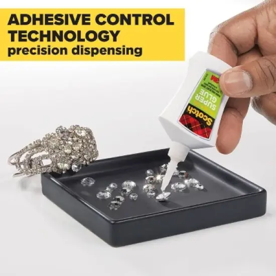 Scotch Super Glue Gel in Precision Applicator .14oz image {8}