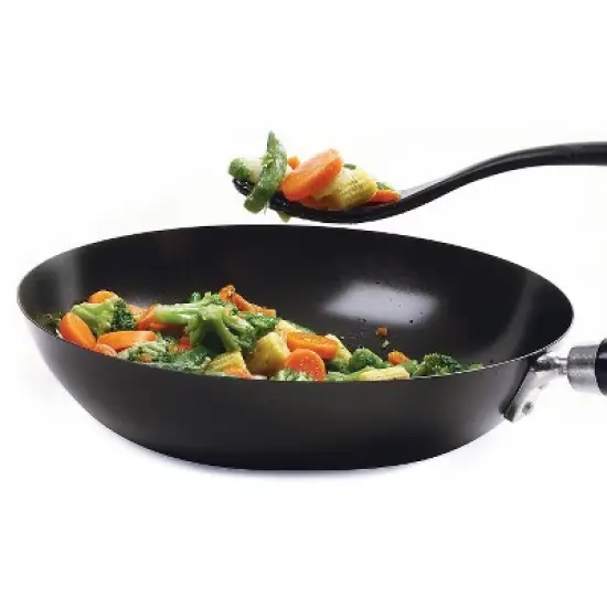 Norpro Grip-EZ Jumbo Fiskie Fork and Whisk Combo Kitchen Tool, 11-Inch, Black image {5}