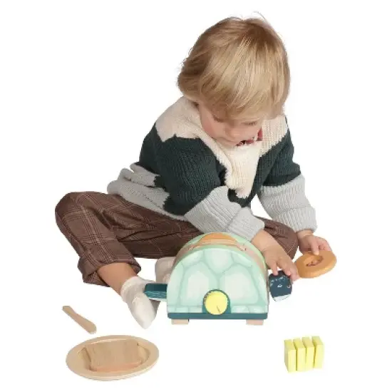 Manhattan Toy Toasty Turtle Toddler & Kids Pretend Play Cooking Toy Set image {9}