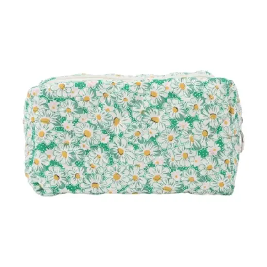 Unique Bargains Women Portable Flower Cosmetic Bag 1 Pc image {4}