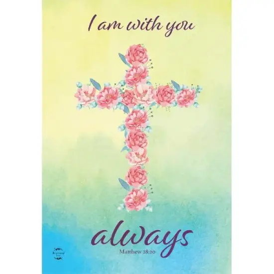 Briarwood Lane Spring Garden Flag 12x18 For Outdoor With You Always Cross For Spring Garden Flag Flags For Outside image {2}