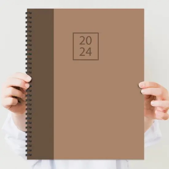 TF Publishing 2024 Weekly/Monthly Planner 11"x9" Book Bound image {7}