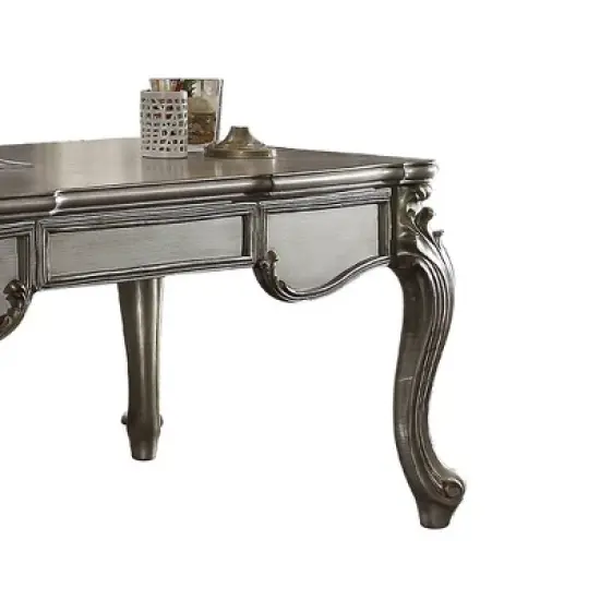 Versailles Executive Desk Antique Platinum - Acme Furniture image {5}