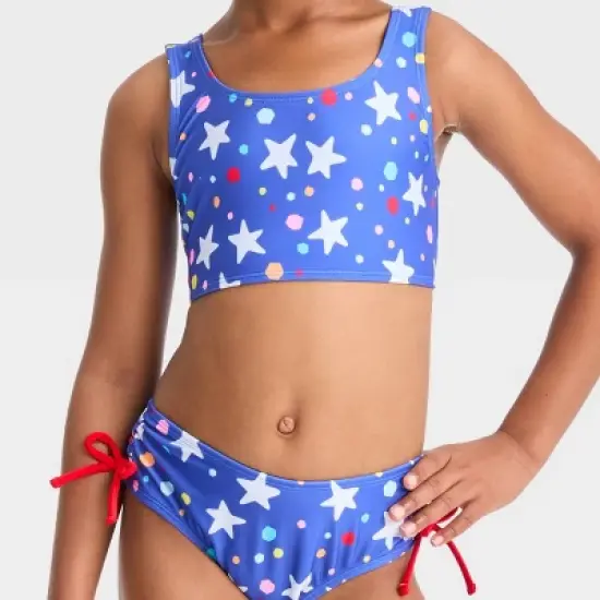 Girls' Stars & Spots Bikini Set - Cat & Jack&trade; image {1}