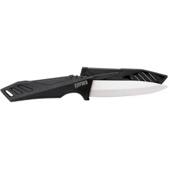 Rapala 4" Ceramic Utility Knife - Black image {1}