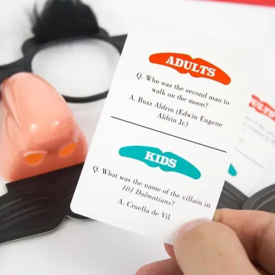 Professor Puzzle I Moustache You A Question Party Game image {2}