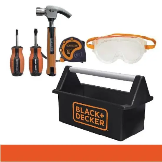 BLACK+DECKER Open Toolbox & 5pc Toolset image {2}