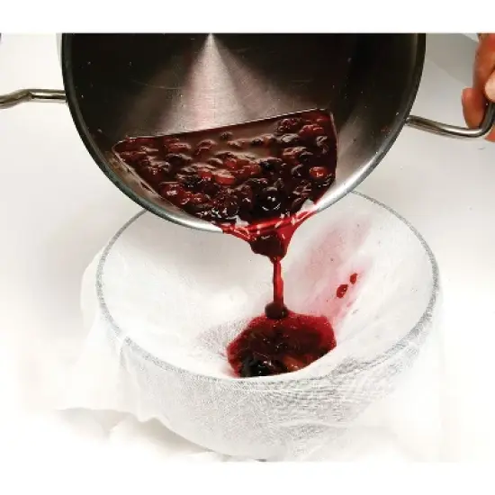 Norpro 2 sq yds 100% Cotton Bleached Washable Cheesecloth image {5}