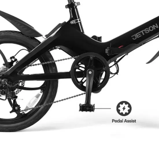 Jetson J8 20" Step Over Electric Bike - Black image {19}
