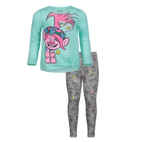DreamWorks Trolls Poppy T-Shirt and Leggings Outfit Set Toddler to Little Kid image {11}