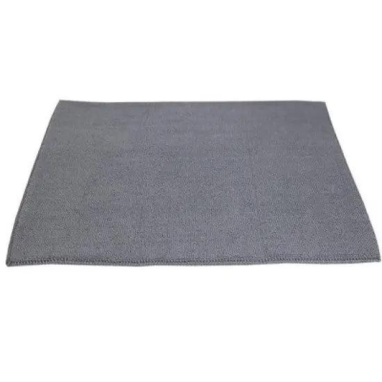 Home Mart Goods Plastic Dish Rack with Micro Fiber Drying Mat image {6}