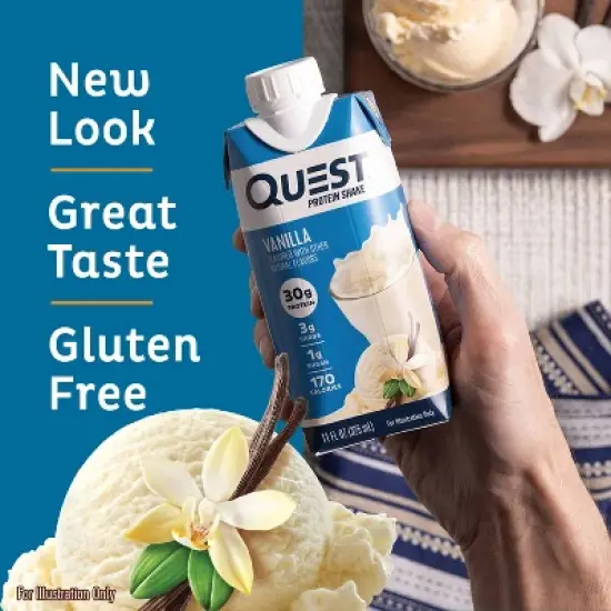 Quest Nutrition Ready To Drink Protein Shake - Vanilla image {4}