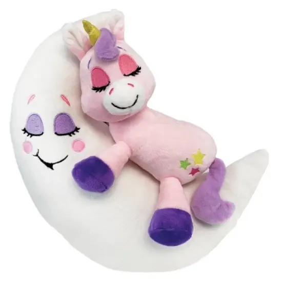 Happpy Nappers: Lullabrites Moon Pet - Unicorn - Pink-Purple image {7}