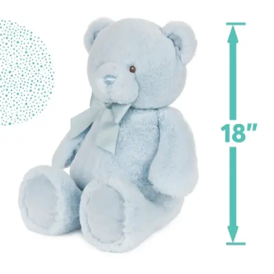Baby GUND My First Friend Teddy Bear, Blue, Ultra Soft Animal Plush Toy for Babies and Newborns image {1}