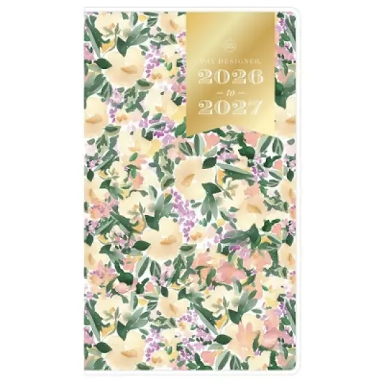 Blue Sky Day Designer Monthly Planning Calendar 3.625"x6.125" Marjorie Floral Clear image {12}