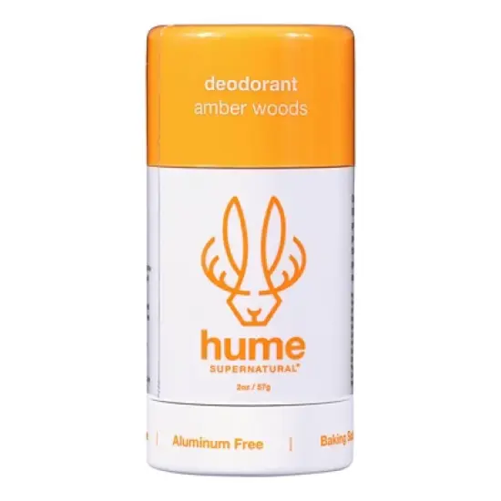Hume Supernatural Deodorant Amber Woods Stick - 2 oz image {3}