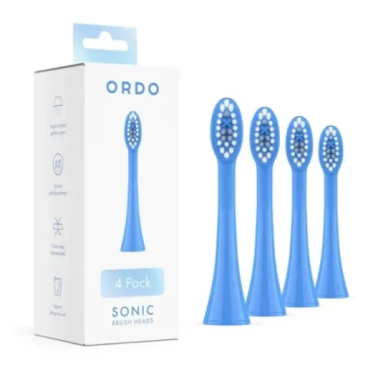 Ordo Sonic Brush Heads Arctic Blue Ocean - 4pk image {4}