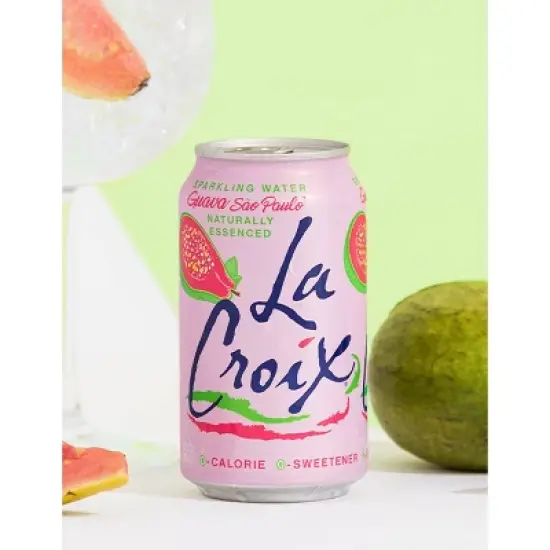 LaCroix Sparkling Water Guava Sao Paulo - 8pk/12 fl oz Cans image {2}