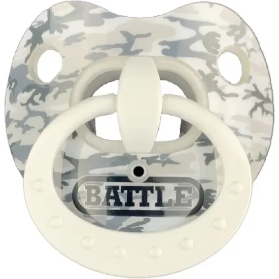 Battle Sports Binky Oxygen Chrome Lip Protector Mouthguard image {4}