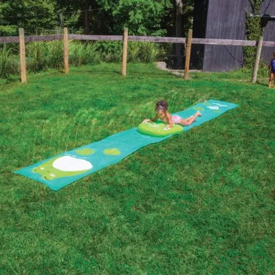BigMouth Inc. Squishmallows Lawn Water Slide - Wendy the Frog image {7}