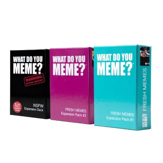 What Do You Meme? Game Expansion Pack Bundle image {1}