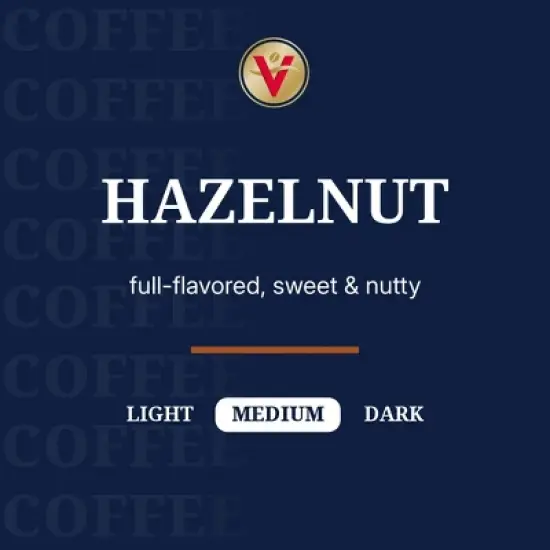 Victor Allen's Coffee Hazelnut Flavored, Medium Roast, 42 Count, Single Serve Coffee Pods for Keurig K-Cup Brewers image {1}