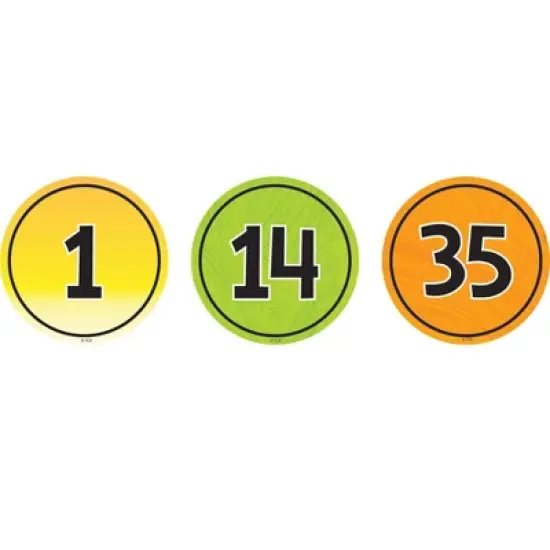 Teacher Created Resources&reg; Brights 4Ever Numbers Magnetic Accents, 42 Per Pack, 3 Packs image {2}