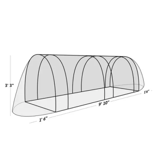 Tierra Garden Easy Fleece Tunnel - Giant or Standard image {1}