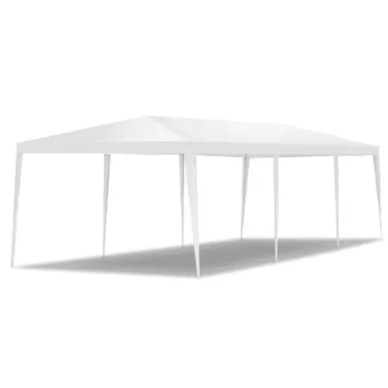 Costway 10'x30' Party Wedding Outdoor Patio Tent Canopy Heavy duty Gazebo Pavilion Event image {1}