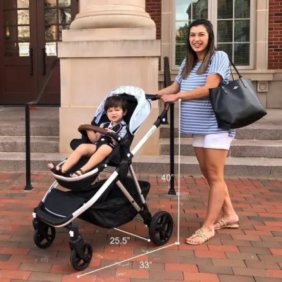 Mockingbird Single-to-Double Stroller image {11}