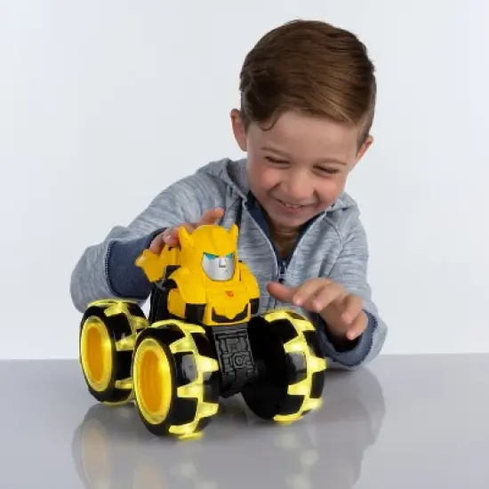 Monster Treads Lightning Wheels Bumblebee image {3}