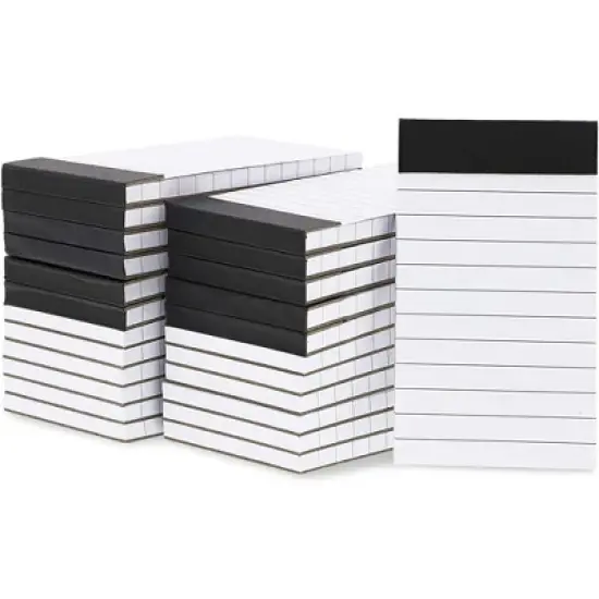 Paper Junkie 24 Pack Mini Small Pocket Size Notepads Notebooks Memo Pad Books Lined Paper for Reminders, 40 Sheets Per Book image {4}