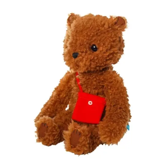 Manhattan Toy Imaginaries Bear 12" Children's Picture Book Stuffed Animal Companion image {1}