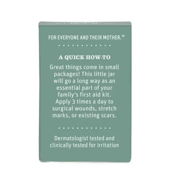 Earth Mama Organics Skin & Scar Balm 1 fl oz image {5}