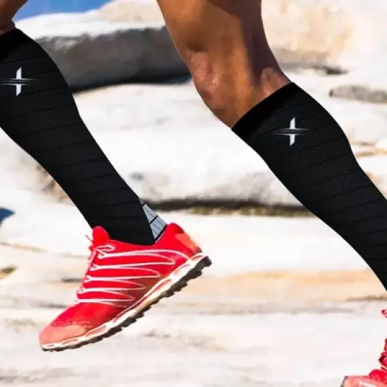 Extreme Fit Unisex Sports Compression Socks - Made for Running, Athletics, Pregnancy and Travel - 6 Pair  image {3}